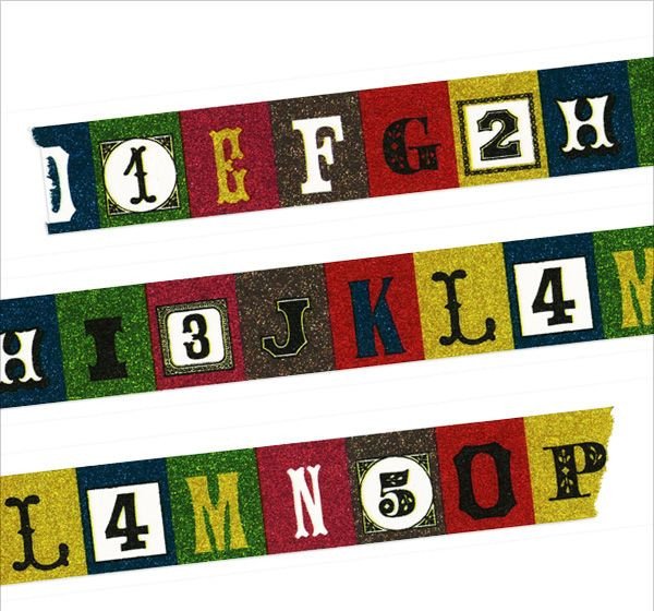 画像2: マステ・マルチ（アルファベット） (2)