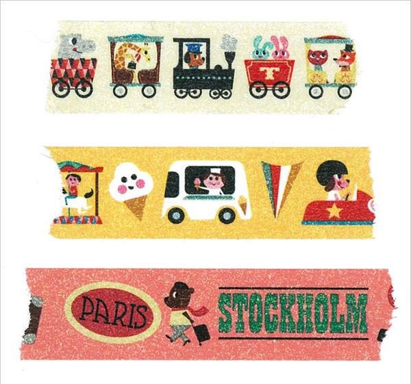 画像2: コラボ・マステ＊インゲラ・アリアニウス（トラベル） (2)