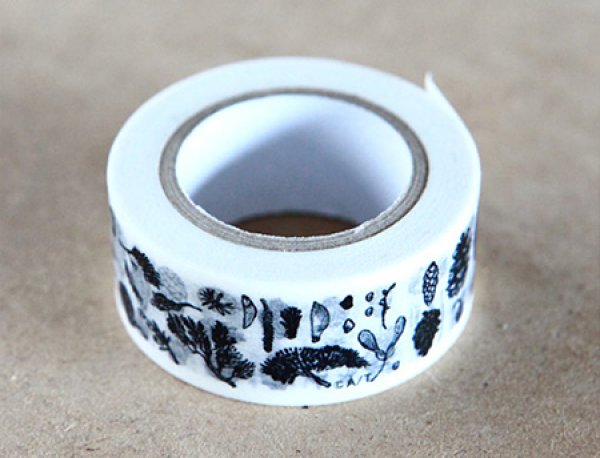 画像2: キュッパマスキングテープ（木の実） (2)