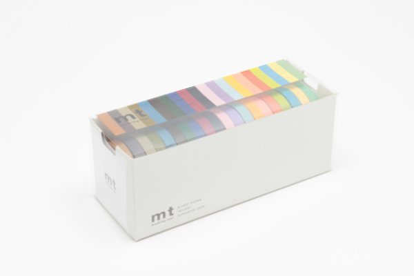 mt-マスキングテープ　7mm（基本色・20巻セット）