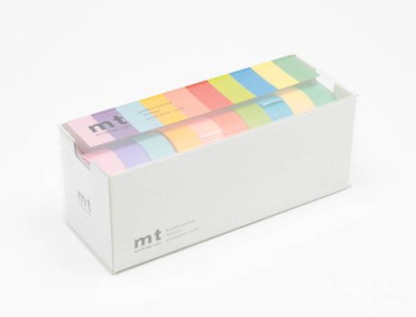 画像1: mt-マスキングテープ（明るい色・10巻セット） (1)