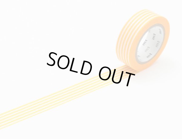 画像2: 生産終了／mt-マスキング／ボーダー（イエロー） (2)