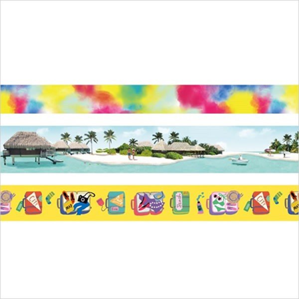 画像2: マステ・マルチ３巻セット（トラベル／4） (2)