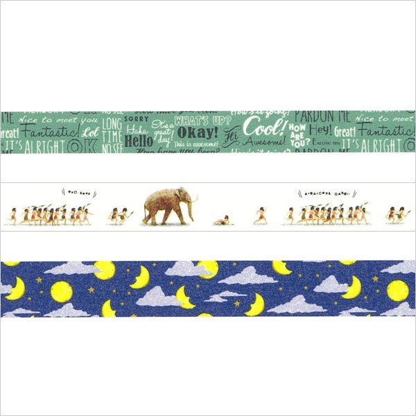 画像2: マステ・マルチ３巻セット（アメイジングライフ／5） (2)