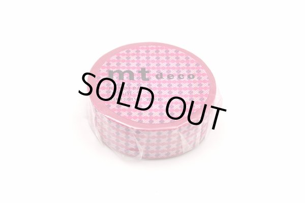 画像2: 生産終了／mt-408  ドットストライプ・ピンク (2)