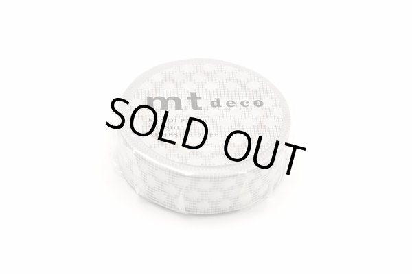 画像2: 生産終了／mt-406  方眼ドット・グレー (2)