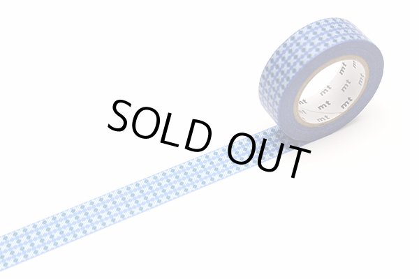 画像3: 生産終了／mt-409  ドットストライプ・ブルー (3)