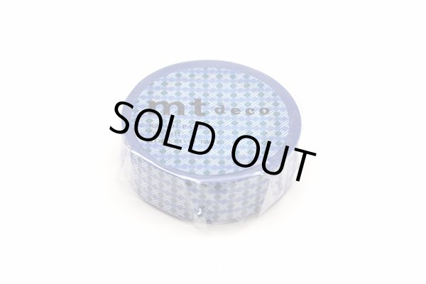 画像2: 生産終了／mt-409  ドットストライプ・ブルー (2)