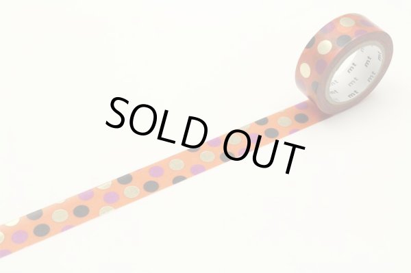 画像2: mt ハロウィンテープ2018＊ハロウィンカラードット (2)