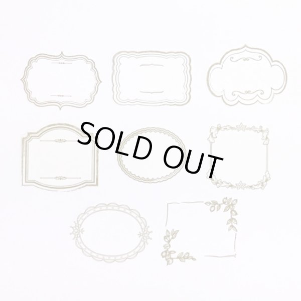 画像2: bande／ビンテージ　書けるロールステッカー (2)