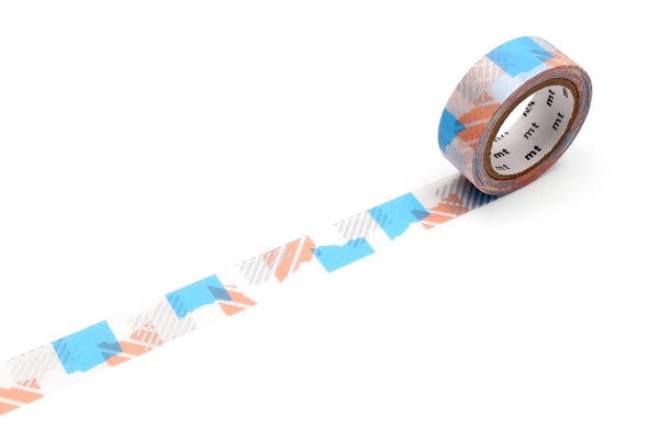 画像2: mt-マスキング－ 445（つぎはぎ・ブルー×ピンク） (2)