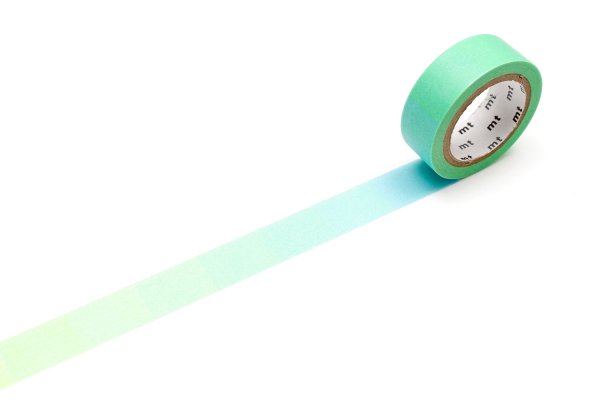 画像2: mt-マスキング－ 460（蛍光グラデーション・ブルー×イエロー） (2)