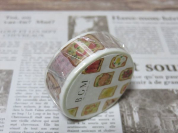 画像3: BGM マスキングテープ【トースト 】 (3)